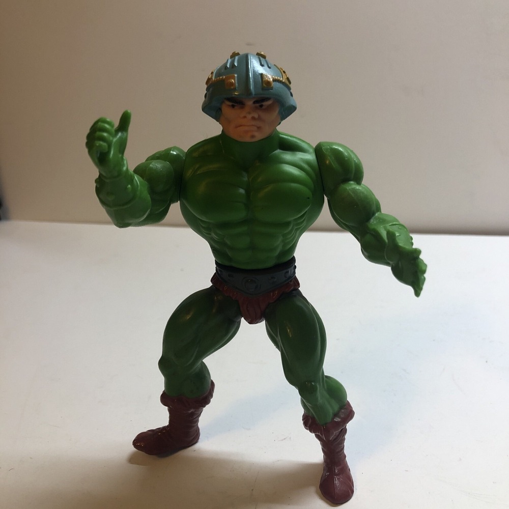 Vintage MOTU Man-At-Arms Mattel 1981 masters of the universe he-man